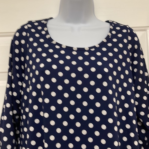 🔴 STAR VIXON Polka Dot High Low Top - XL - Picture 2 of 6